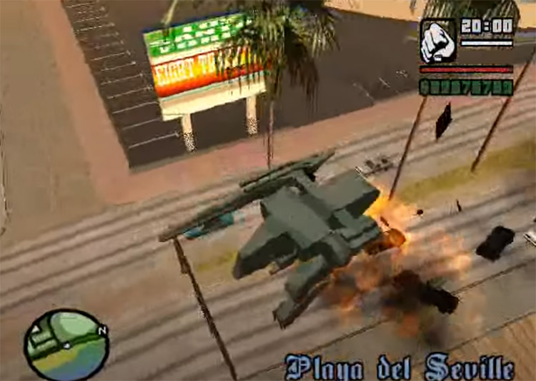 Metal Gear REX for San Andreas