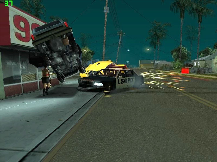 Carmageddon mod for GTA San Andreas