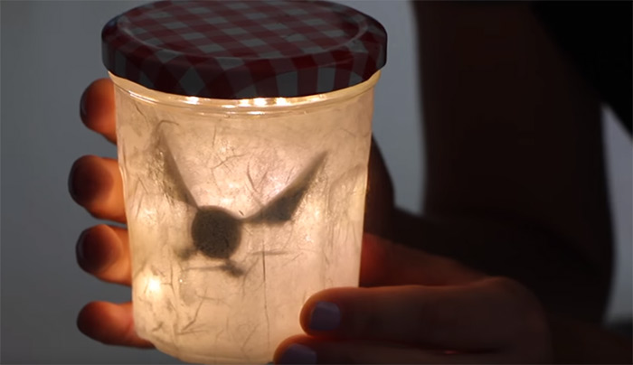 Navi fairy in a jar diy