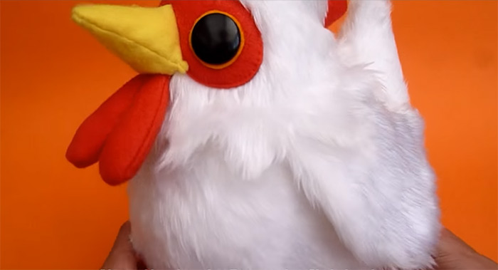 Cucco plush diy project