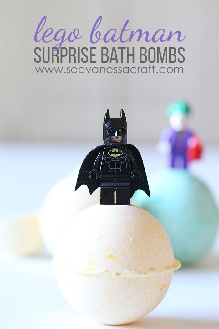 Batman diy bath bombs