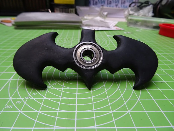 Custom batman fidget spinners