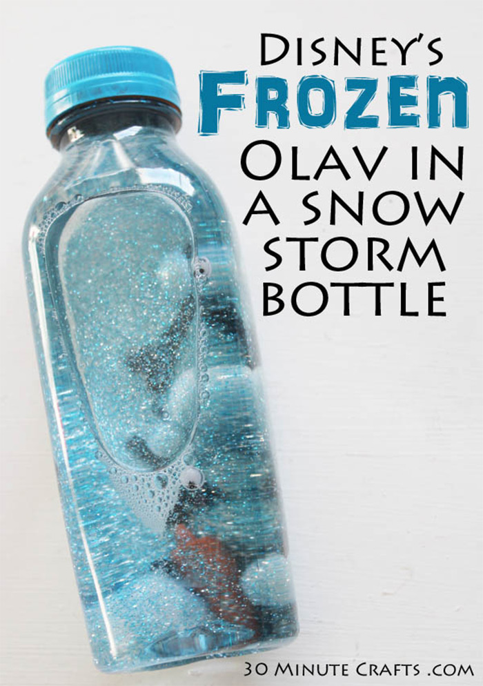 Olaf storm in a bottle