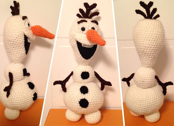 Olaf crochet pattern diy