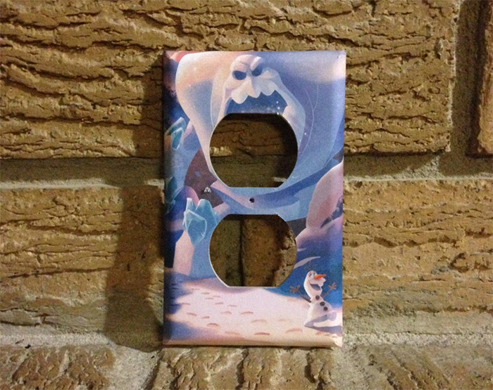 Olaf outlet cover diy