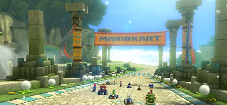 Mario Kart game screenshot