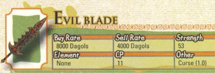 Evil Blade Radiata