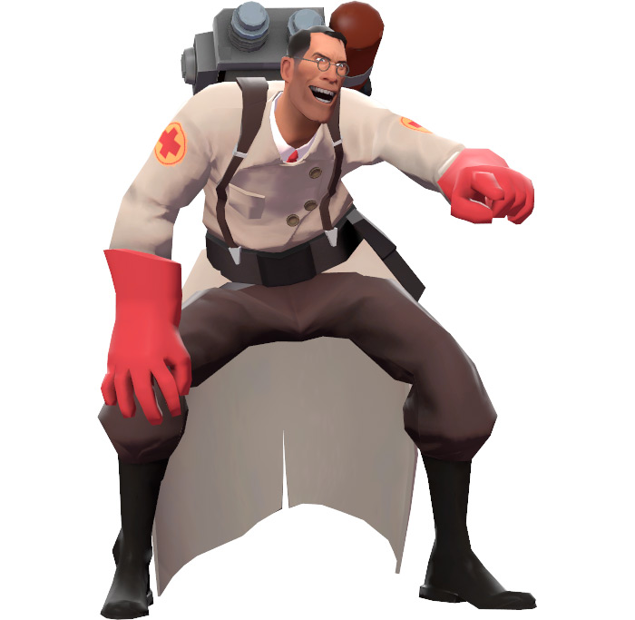 Medic class from Team Fortress 2