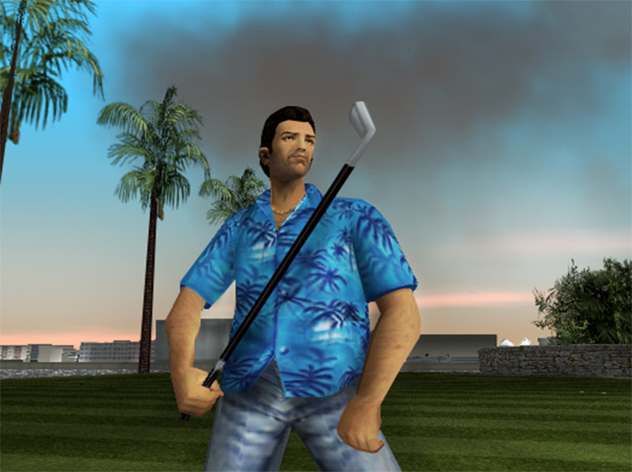 Golf Club weapon in Vice City