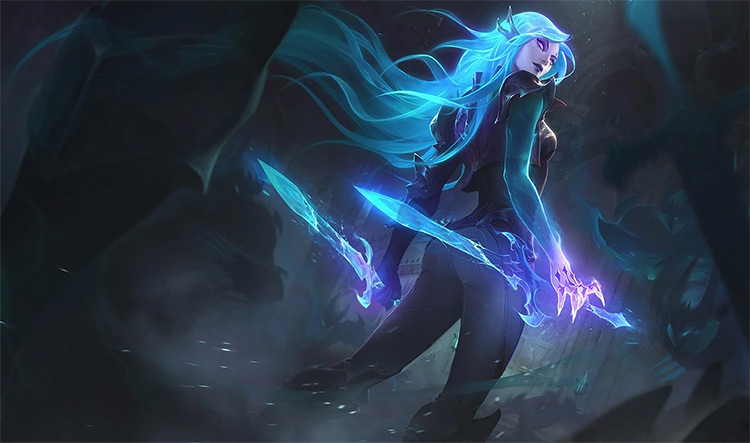 Death Sworn Katarina Skin Splash Art