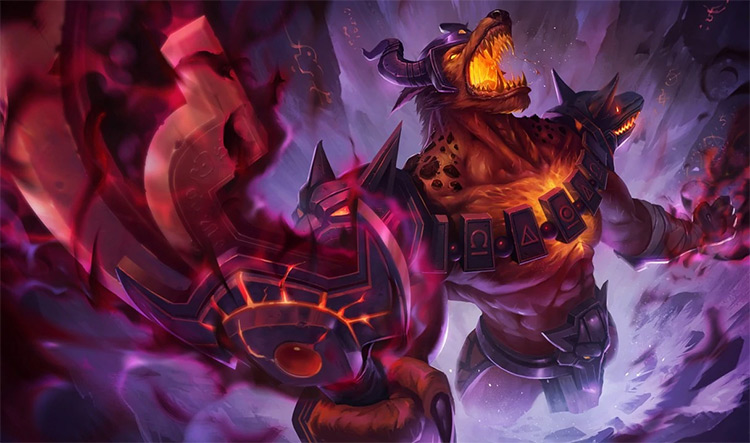 Infernal Nasus skin LoL