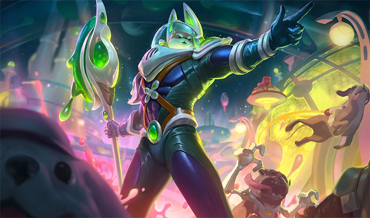 Space Groove Nasus skin splash