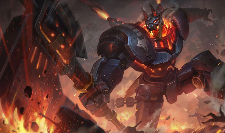 Battlecast Nasus skin splash