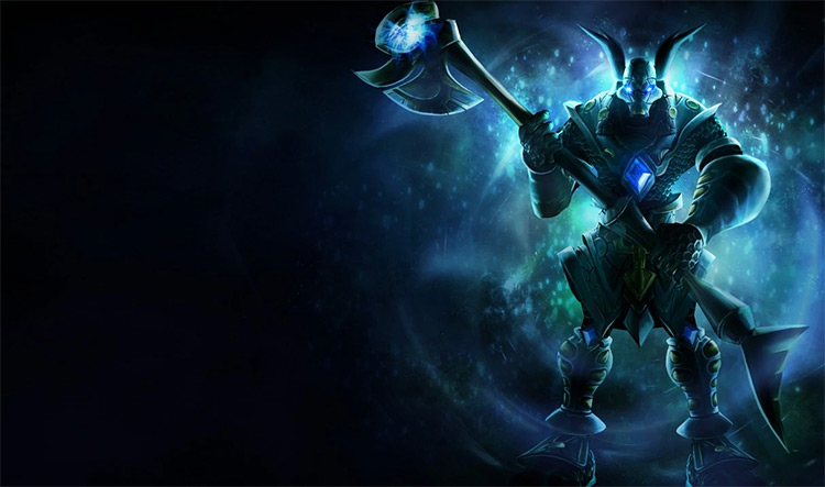 Galactic Nasus skin splash art