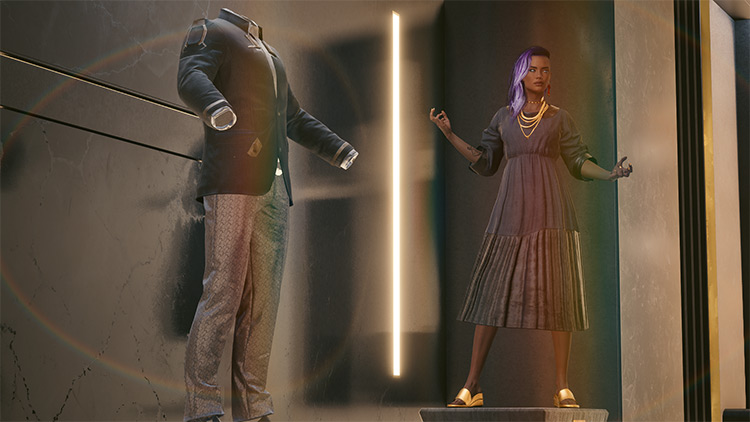 Jinguji Unique Clothes for Female V / Cyberpunk 2077 Mod