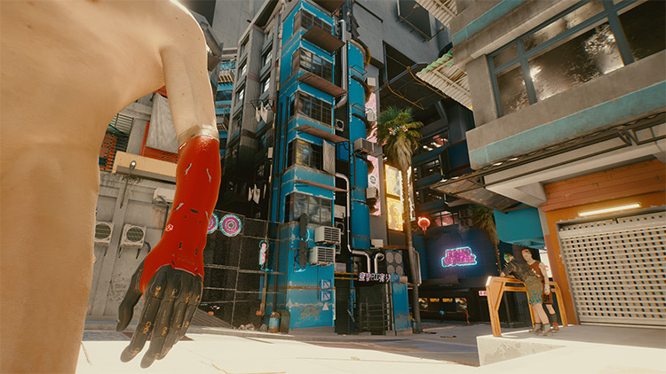 Gorilla Arms Extended Mod for Cyberpunk 2077