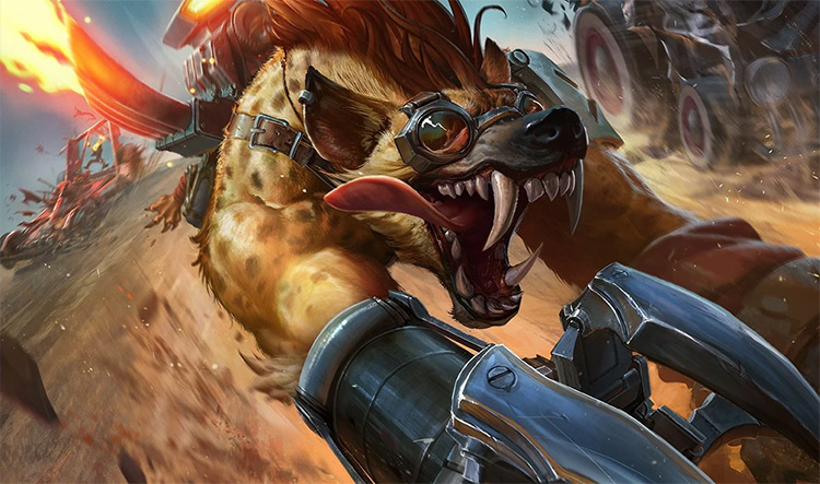 Hyena Warwick Skin Splash