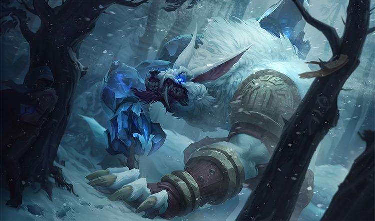 Tundra Hunter Warwick Skin Splash