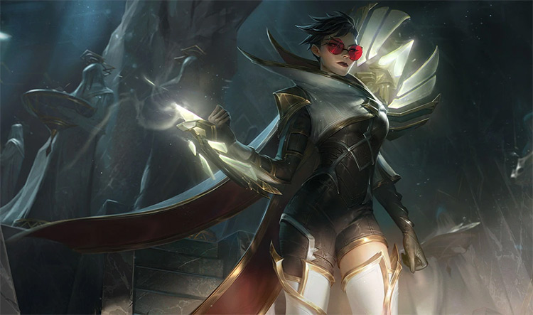 Sentinel Vayne LoL Skin Splash