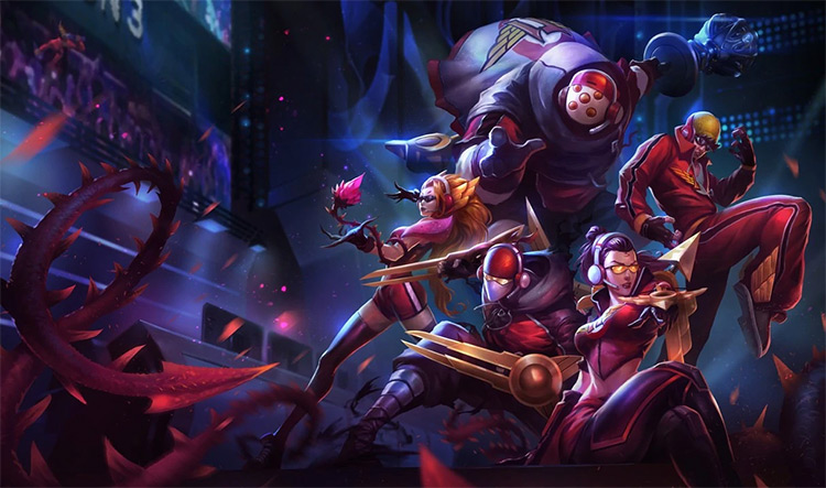 Splash Art das skins: 🔸Vayne - League of Legends