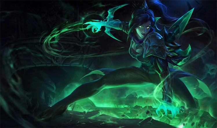 Soulstealer Vayne Skin Splash Art