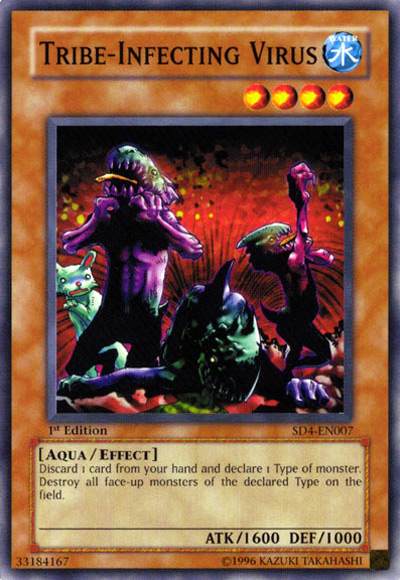 Tribe-Infecting Virus Yu-Gi-Oh Card