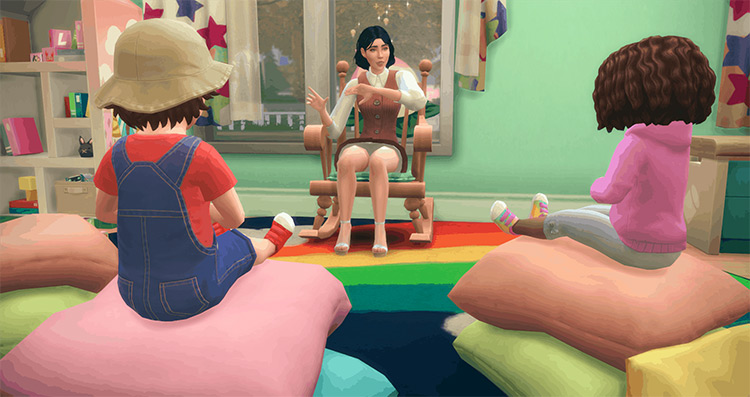 Interactive Daycare Career Mod for The Sims 4