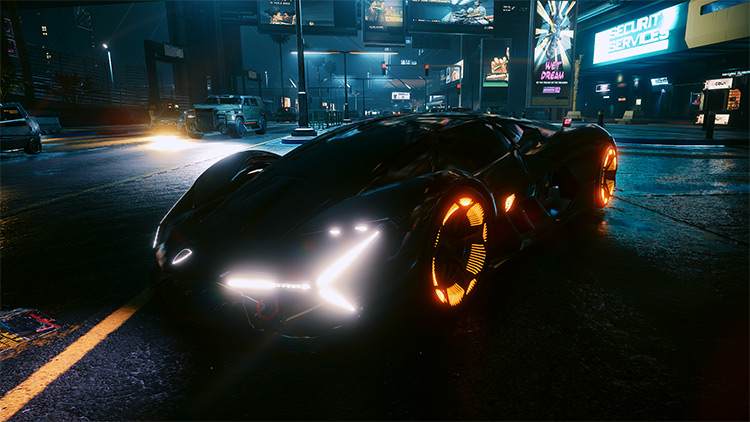 Lamborghini Terzo Millennio / Cyberpunk 2077 Mod