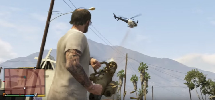 GTA 5 Minigun rampage