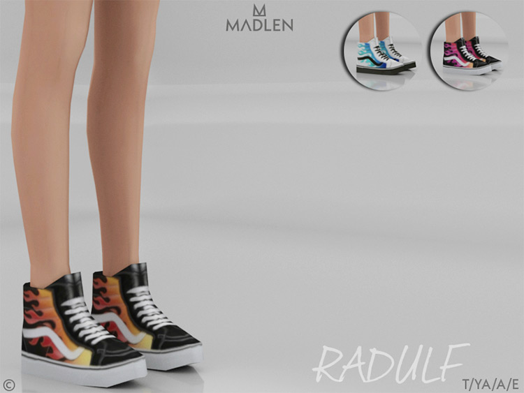 Sims 4 Cc The Best High Top Sneakers All Free Fandomspot