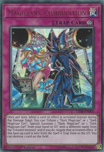 Magicians’ Combination Yu-Gi-Oh Card