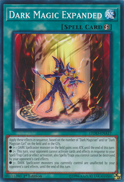Dark Magic Expanded YGO Card