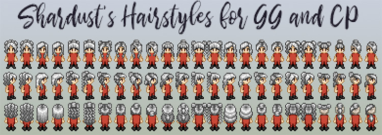 Shardust’s Hairstyles Mod for Stardew Valley