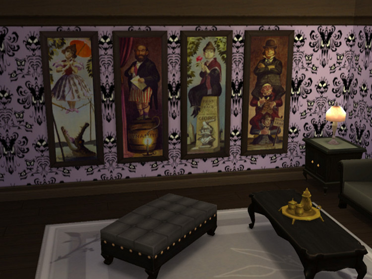 sims 4 paranormal house