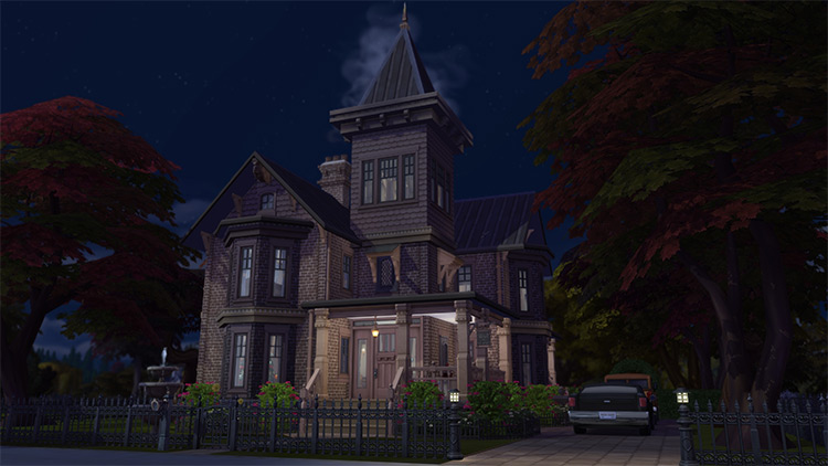 Sims 4 Haunted House CC  Mods   Lots   FandomSpot - 19