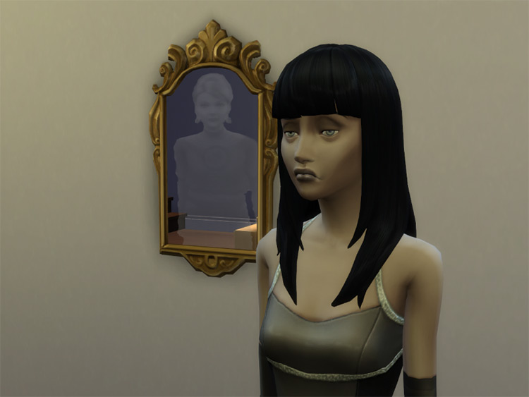 A Ghost in the Mirror / Sims 4 CC