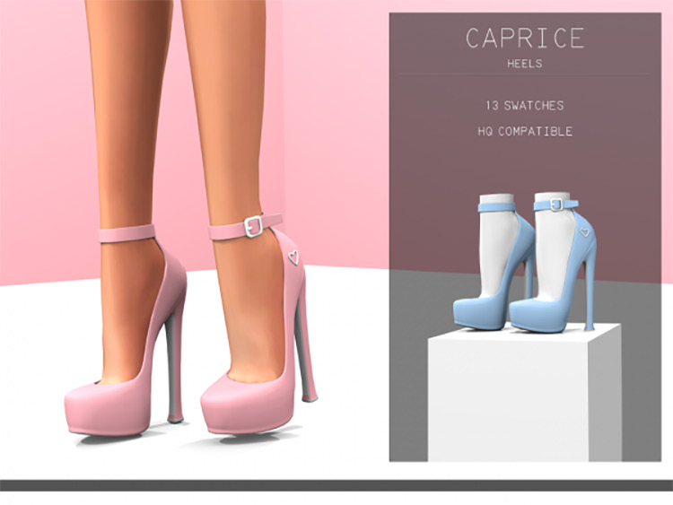 Sims 4 CC Shoes Heels