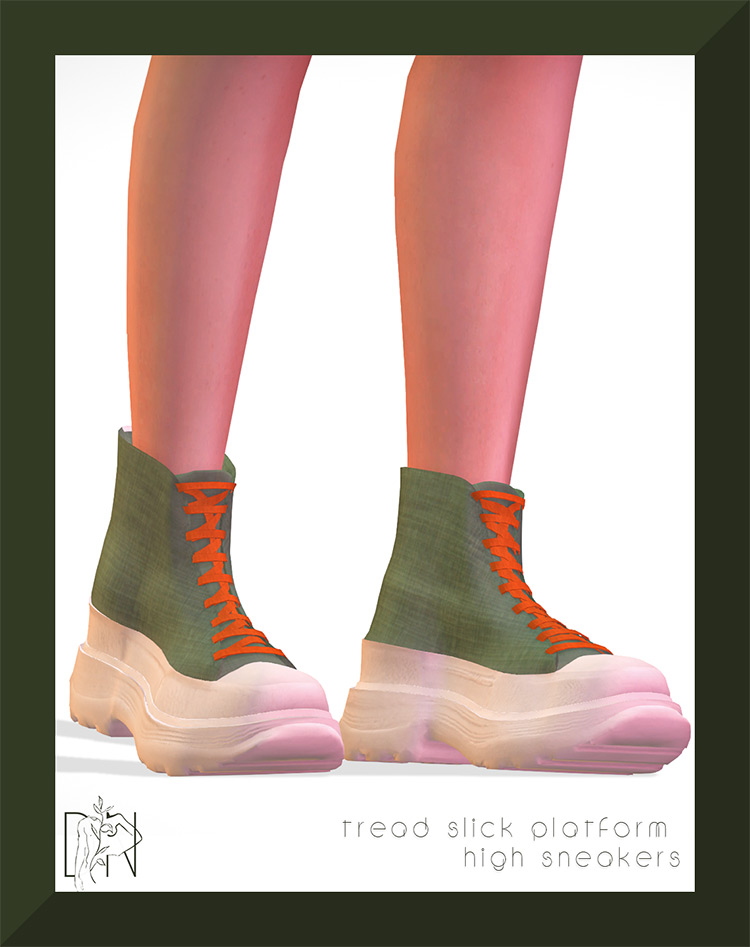 Sims 4 Platform Shoes CC  The Ultimate Collection   FandomSpot - 63