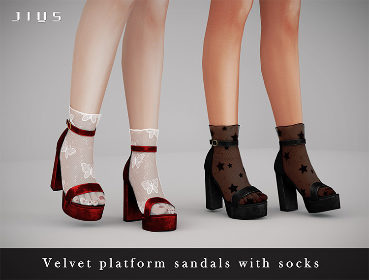 Sims 4 Platform Shoes CC  The Ultimate Collection   FandomSpot - 61