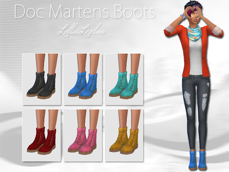 Sims 4 Doc Martens CC  The Ultimate Collection   FandomSpot - 25