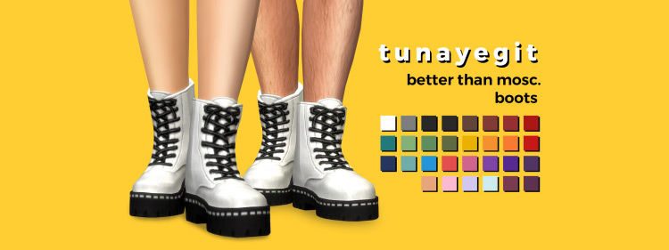 Sims 4 Doc Martens CC  The Ultimate Collection   FandomSpot - 65