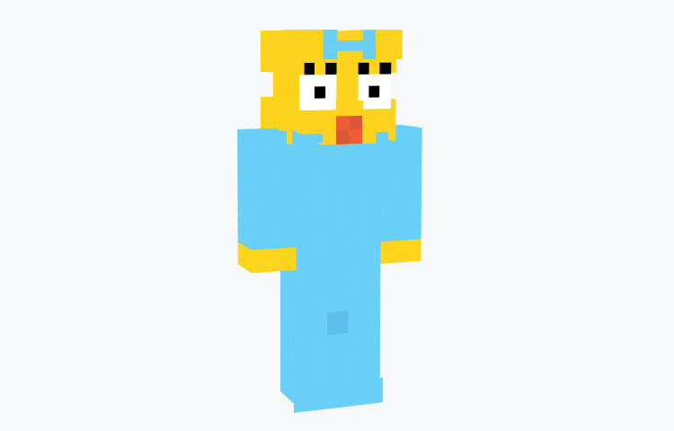 Best Custom Made Simpsons Minecraft Skins  All Free    FandomSpot - 53