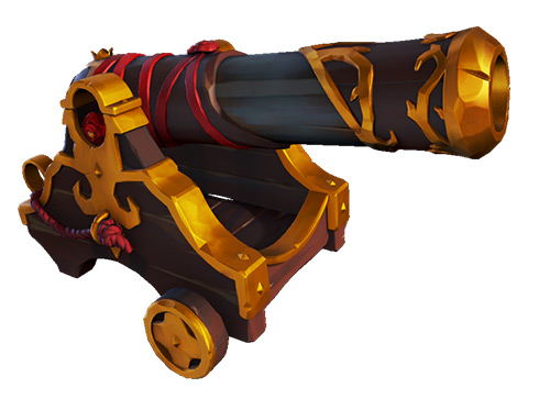 Wild Rose Cannons Skin / Sea of Thieves