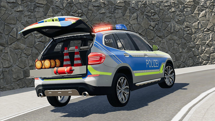 2018 BMW X3 Police Car / FS19 Mod