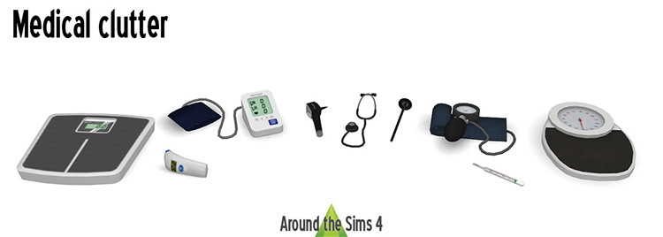 Medical Clutter for The Sims 4