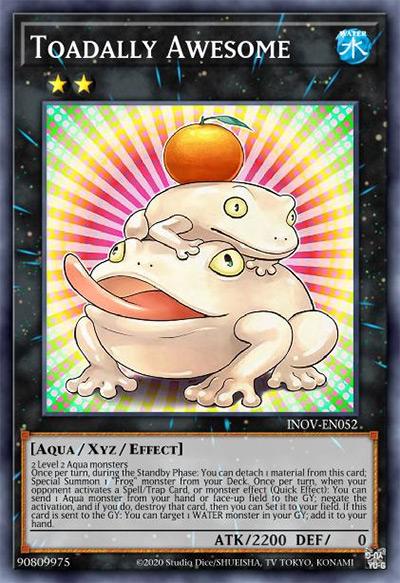 Toadally Awesome YGO Card