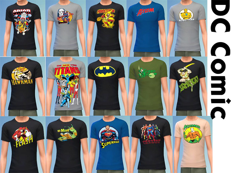 Sims 4 Comic Book CC  Collectibles  Apparel   D cor   FandomSpot - 19