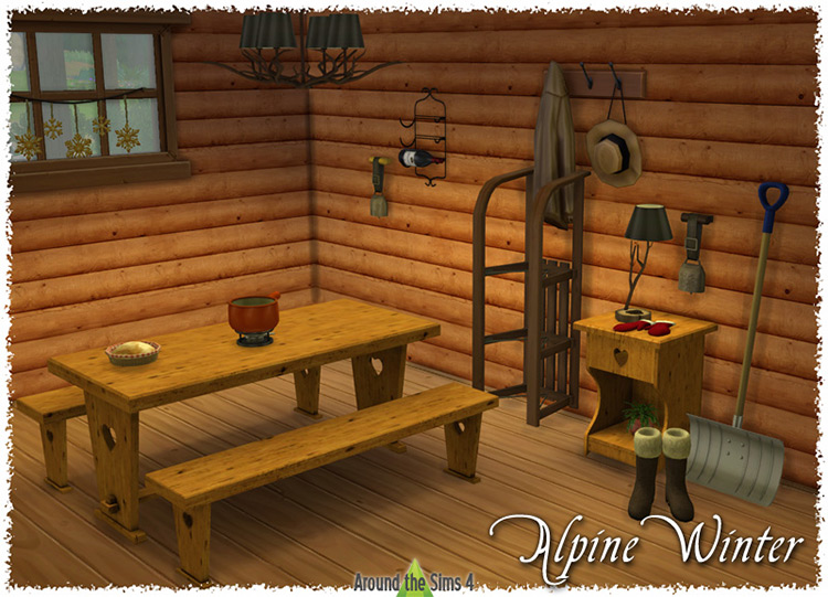 The Sims 4 Best Log Cabin Cc For Custom D Cor Fandomspot | Moleking