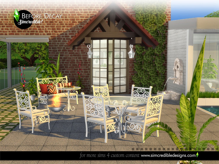 Sims 4 Patio Furniture CC  The Ultimate Collection   FandomSpot - 66