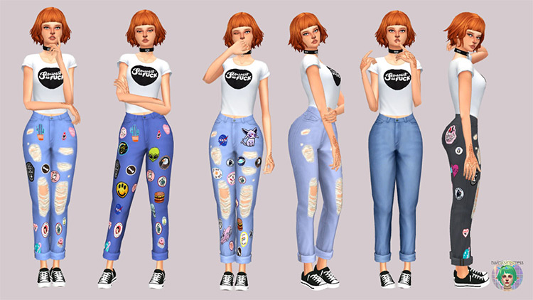 Best Sims 4 Boyfriend Jeans CC  All Free    FandomSpot - 85